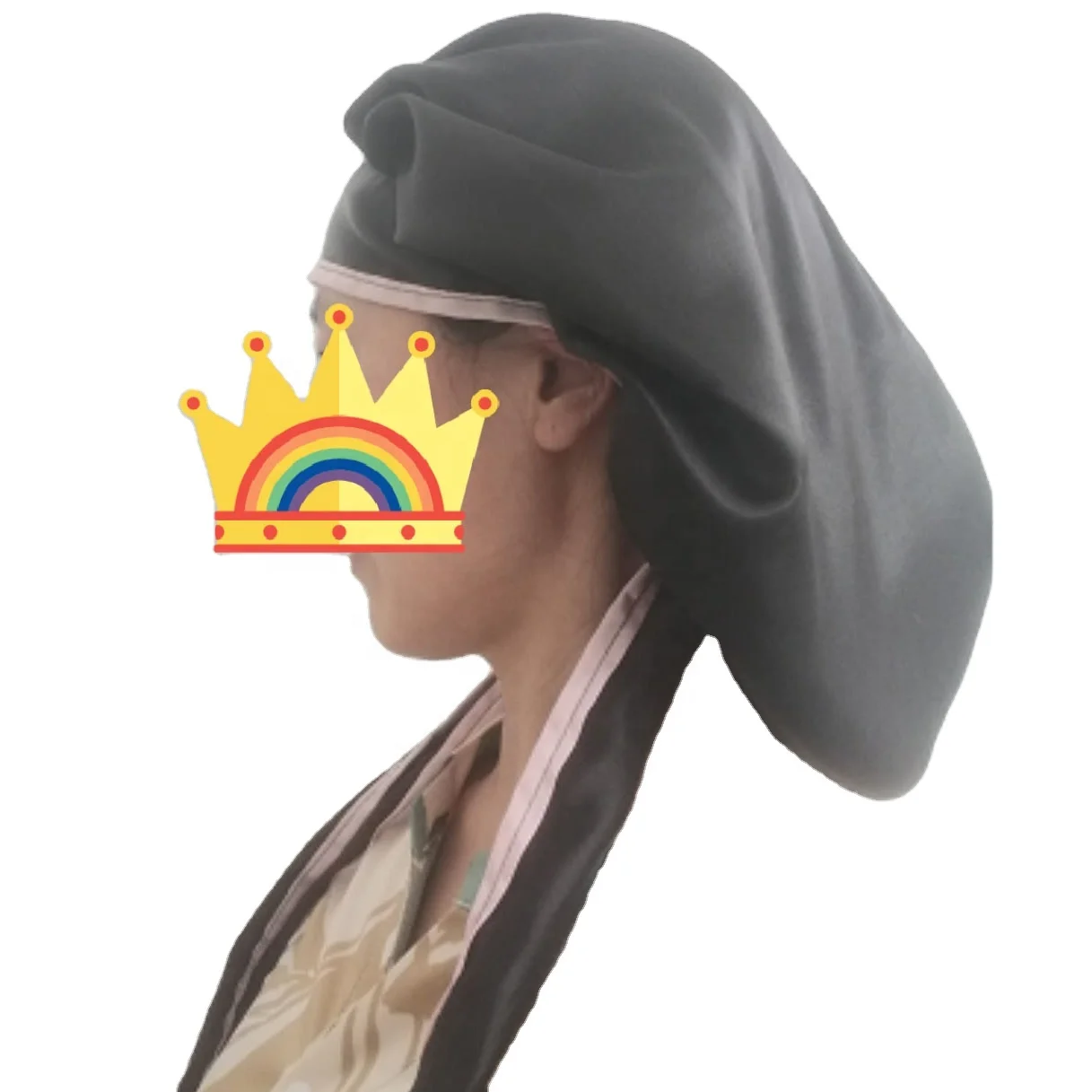 Soft Headwrap Clasped Bonnet Chemo Cap Elastic Band Solid Silky Satin Sleep Cap Hair Bonnet, Customized
Soft Headwrap Clasped Bonnet Chemo Cap Elastic Band Solid Silky Satin Sleep Cap Hair Bonnet, Customized