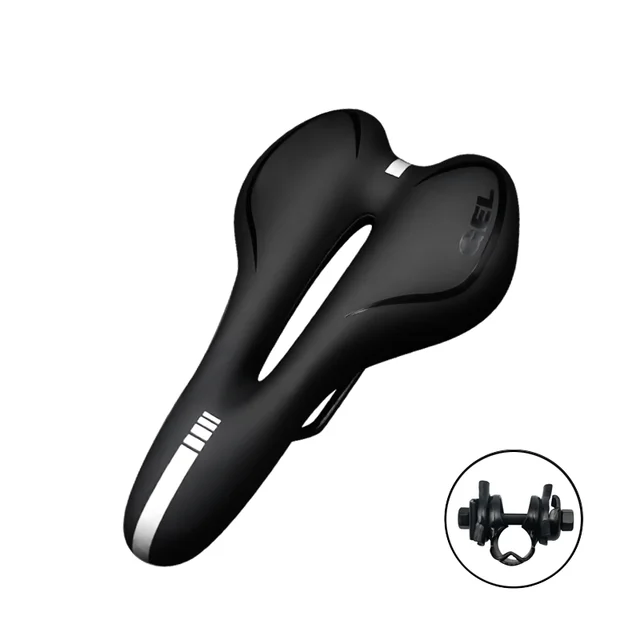 Bicycle Saddle Hollow Shock Absorbing Breathable Bicycle Cushion Soft PU Leather Thick Pad Mtb Road Cycling Mountain Bike Seat
Bicycle Saddle Hollow Shock Absorbing Breathable Bicycle Cushion Soft PU Leather Thick Pad Mtb Road Cycling Mountain Bike Seat