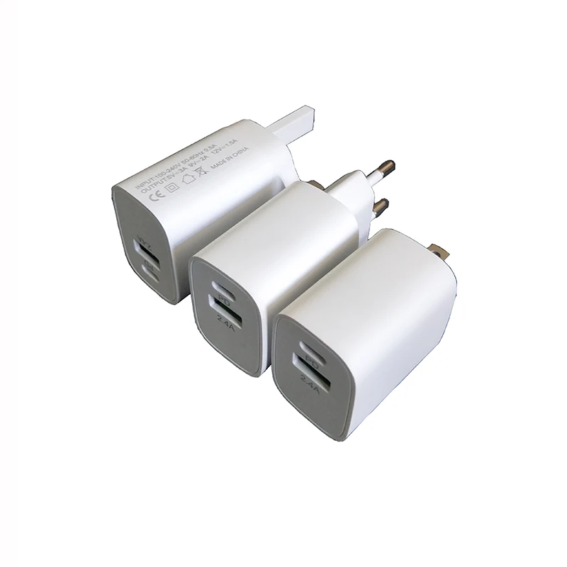 For iphone Wall Charger, QC3.0 PD Dual Port 18W Fast Charger Travel Adapter USB C Wall Charger for ipad pro Galaxy Huawei
For iphone Wall Charger, QC3.0 PD Dual Port 18W Fast Charger Travel Adapter USB C Wall Charger for ipad pro Galaxy Huawei