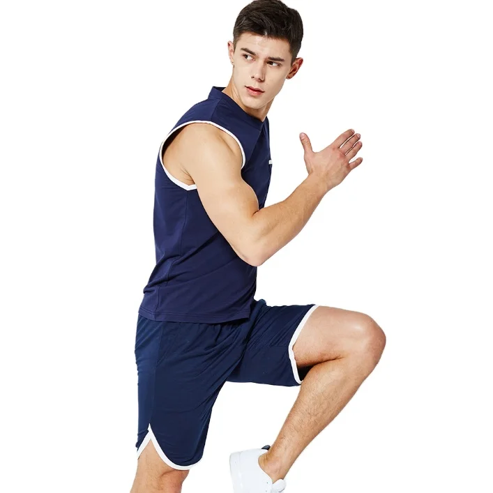 Summer Plus Size Male Sports Suits Sleeveless Pocket Vest and Short 1/2 Pants Men's Sportswear Suits, White, grey, black,navy blue
Summer Plus Size Male Sports Suits Sleeveless Pocket Vest and Short 1/2 Pants Men's Sportswear Suits, White, grey, black,navy blue