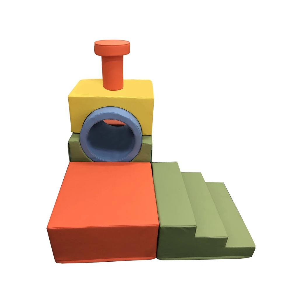 Outdoor Play Equipment Kids Soft Play Equipment Small Train Style Children Soft Climber Set Eco-friendly Foam Soft Play Area, Orange, blue, yellow, green or customized
Outdoor Play Equipment Kids Soft Play Equipment Small Train Style Children Soft Climber Set Eco-friendly Foam Soft Play Area, Orange, blue, yellow, green or customized