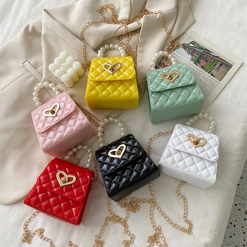 Candy Color Mini Single Shoulder Bag Gold Chain Strap Pearl Mini Shoulder bag Crossbody For Women, As photo show
Candy Color Mini Single Shoulder Bag Gold Chain Strap Pearl Mini Shoulder bag Crossbody For Women, As photo show