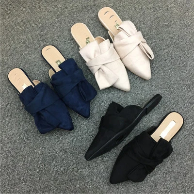 Ladies simple casual open back loafer slipper for women girls sandals shoes 36-42, As picture
Ladies simple casual open back loafer slipper for women girls sandals shoes 36-42, As picture