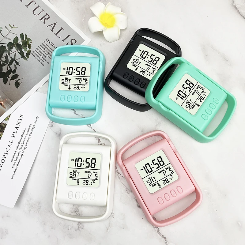 2021High Quality Portable Mini Desk Clock With ABS Modern Digital Display In Desk&Table Alarm Clock Cute, White, black, blue, green, pink
2021High Quality Portable Mini Desk Clock With ABS Modern Digital Display In Desk&Table Alarm Clock Cute, White, black, blue, green, pink