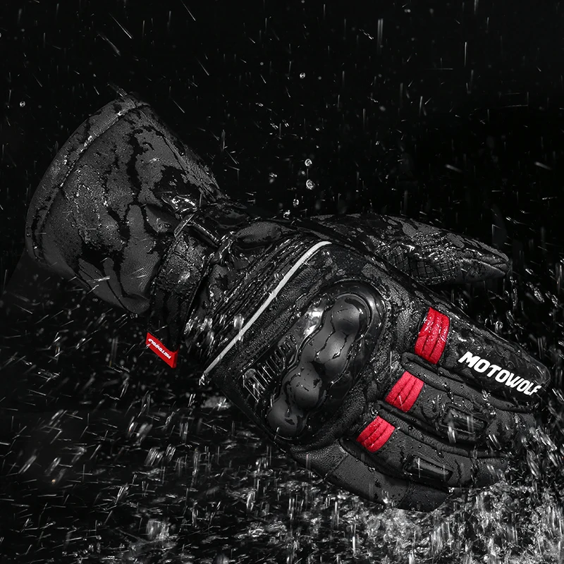 MOTOWOLF Winter Warm Gloves 100% Waterproof Windproof Guantes Para Moto Motorcycle Bike Racing Gloves
MOTOWOLF Winter Warm Gloves 100% Waterproof Windproof Guantes Para Moto Motorcycle Bike Racing Gloves