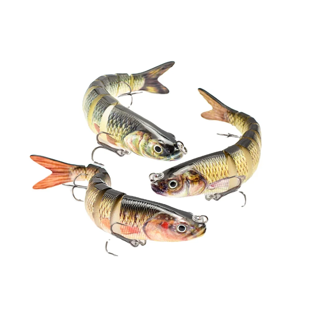 New lures Fishing Lure Eight Segmented Fishing Lures Solid Head Plastic Shad Swim Baits, Realistic and natural looking
New lures Fishing Lure Eight Segmented Fishing Lures Solid Head Plastic Shad Swim Baits, Realistic and natural looking