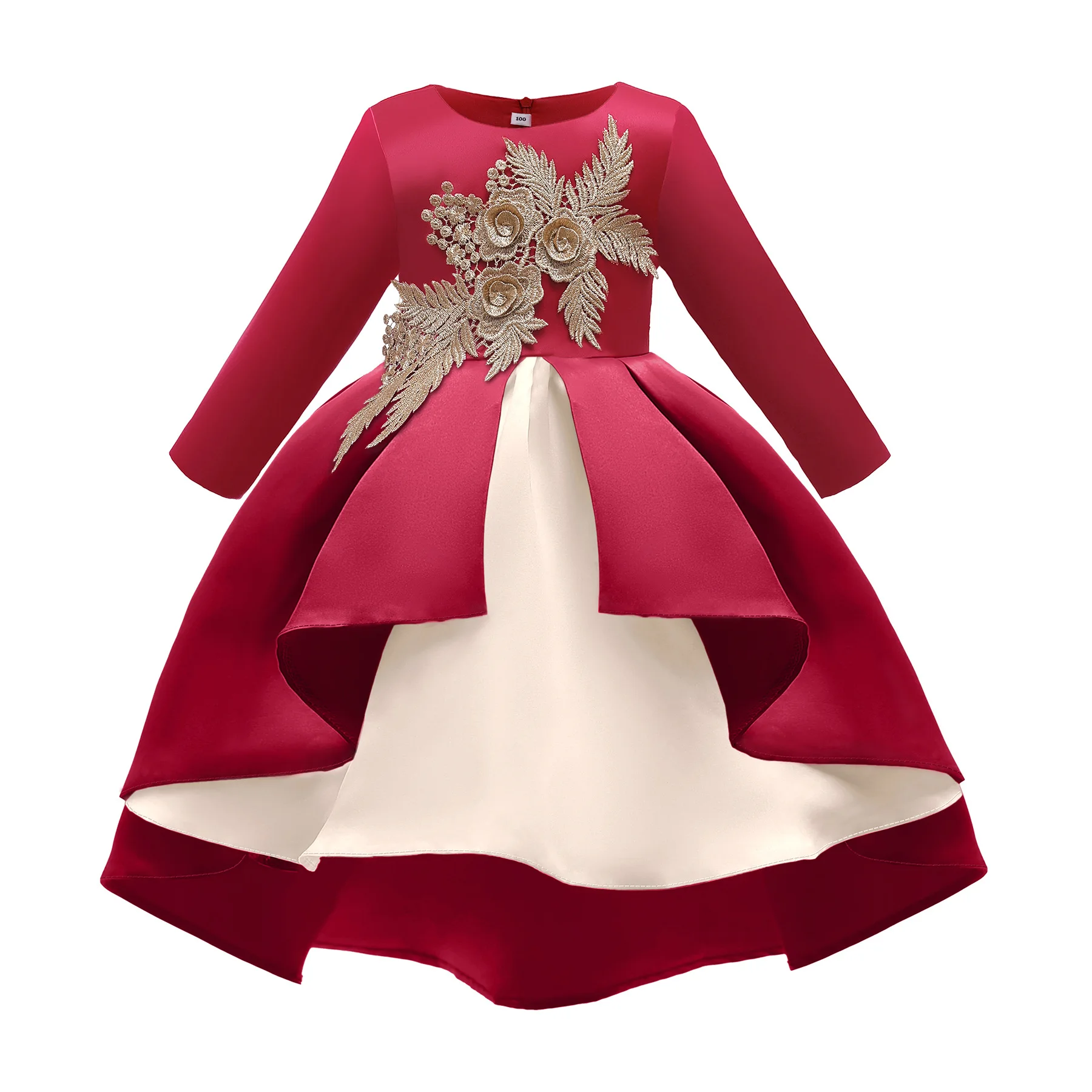 AliGan girls' dresses girls princess dress new year embroidered long-sleeved skirt 2021 autumn and winter new children's wear, Wine red
AliGan girls' dresses girls princess dress new year embroidered long-sleeved skirt 2021 autumn and winter new children's wear, Wine red