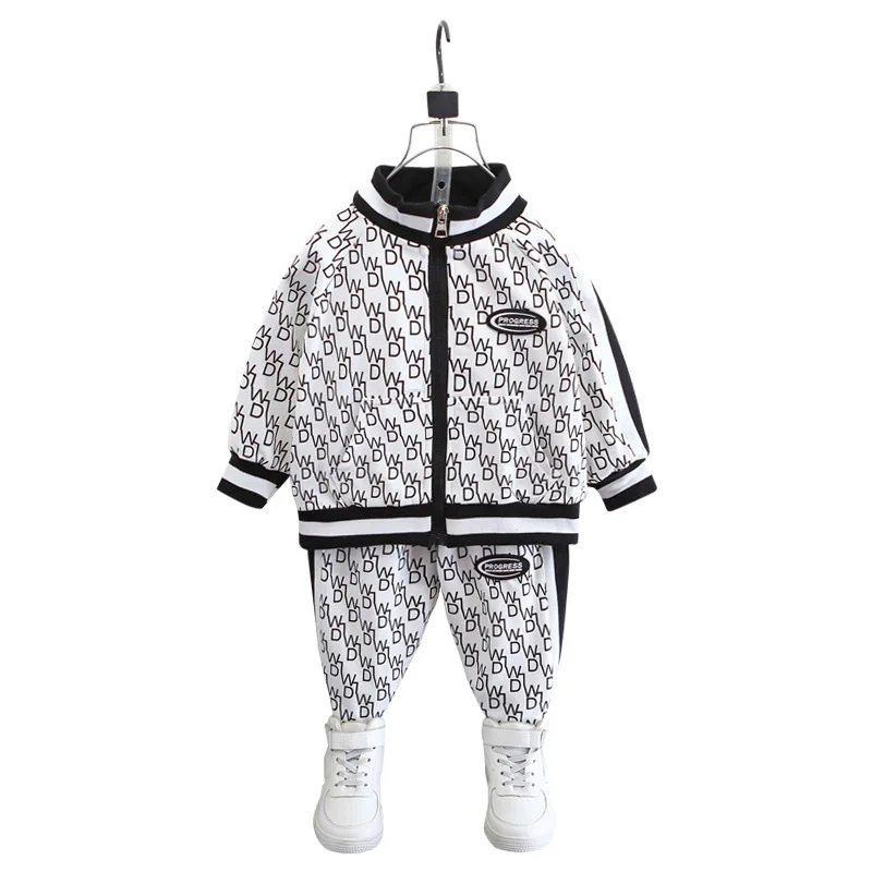 Children's Boy 2 Piece Suit 2021 Spring New Baby Clothes Fashion Kid Sets Clothing Casual Jacket Pants Kids Wear
Children's Boy 2 Piece Suit 2021 Spring New Baby Clothes Fashion Kid Sets Clothing Casual Jacket Pants Kids Wear