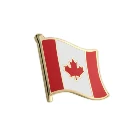 High quality Custom Canada and other countries flag pin badges metal lapel pins