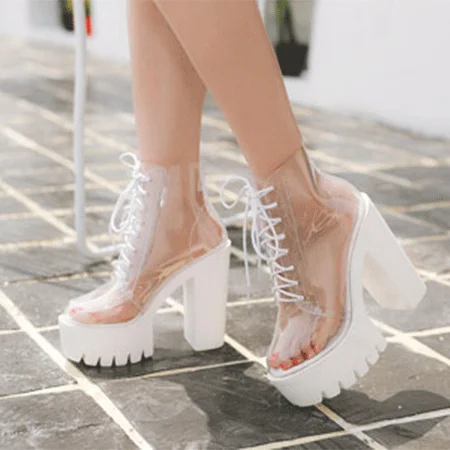 2021 Fashion Women Boots New Transparent Thick-Heeled Waterproof Platform High-Heeled Boots For Nightclubs Fall Boots For Women
2021 Fashion Women Boots New Transparent Thick-Heeled Waterproof Platform High-Heeled Boots For Nightclubs Fall Boots For Women