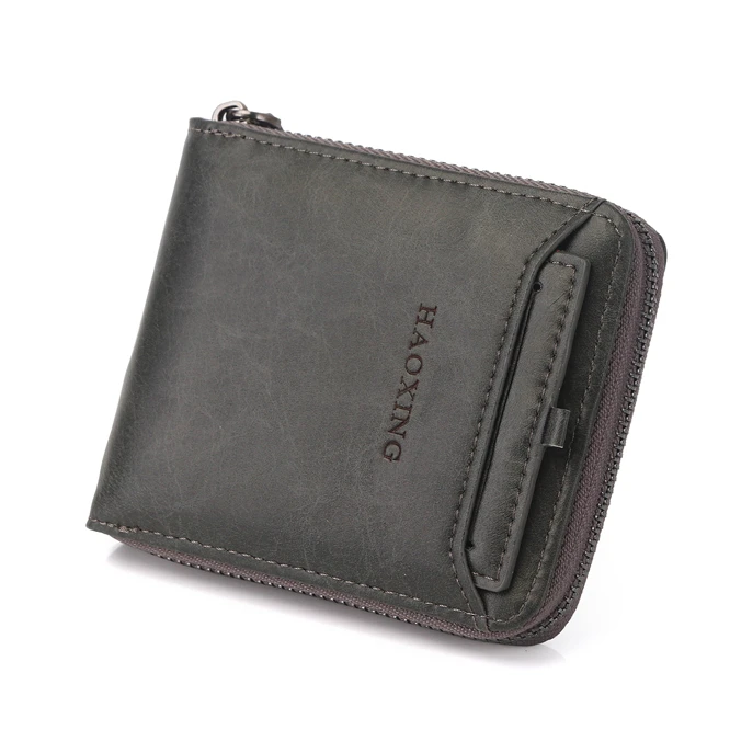 2020 Men Short PU Leather Purse Fashion Zipper Vintage Teenager Wallets PU Leather+ Ployester Certificate Holder Polyester 622-2
2020 Men Short PU Leather Purse Fashion Zipper Vintage Teenager Wallets PU Leather+ Ployester Certificate Holder Polyester 622-2