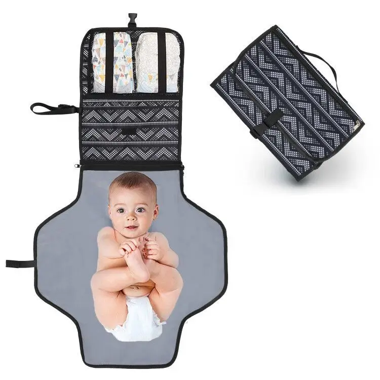 BB030 Large Oxford Polyester Tote Baby Changing Pad Bag Weekender Diaper Clutch Bag Wholesale Diaper Bag
BB030 Large Oxford Polyester Tote Baby Changing Pad Bag Weekender Diaper Clutch Bag Wholesale Diaper Bag