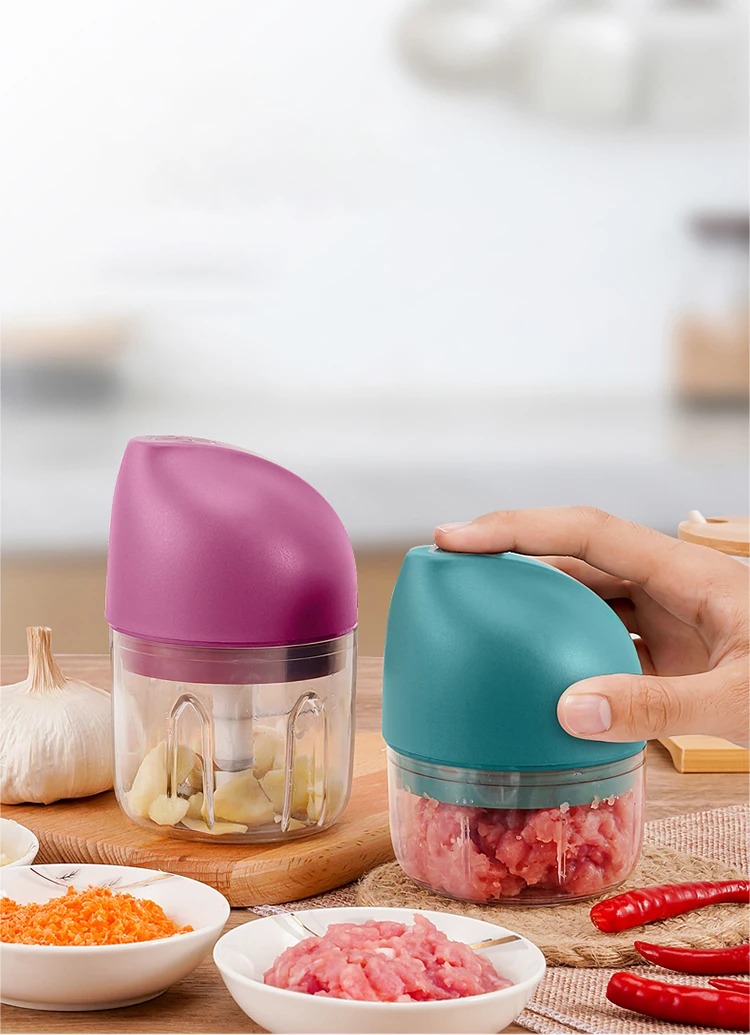 2021 100مل / 250ml  happy home shakes plastic voor onderweg reachable immersion travel mini baby food blender