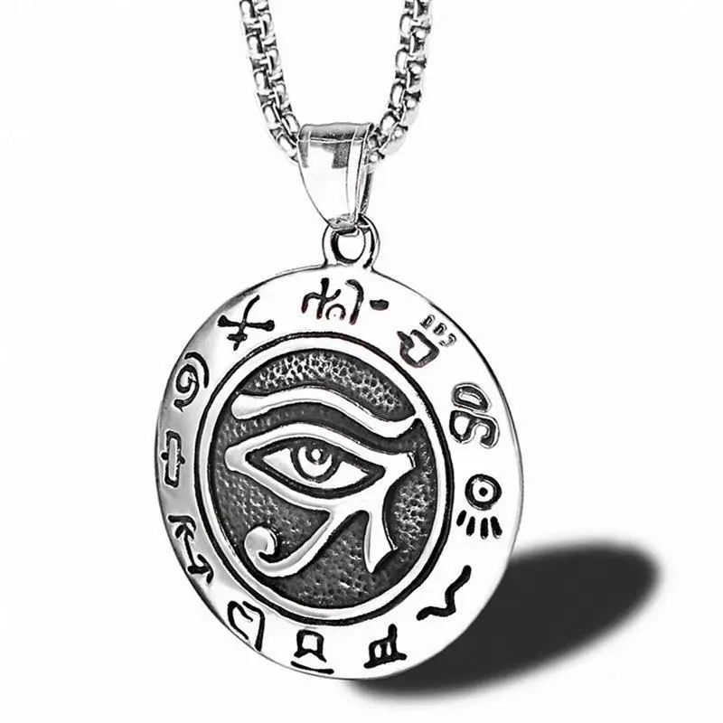 Eico Evil Eye Retro Pendant Necklace Stainless Steel For Men Necklaces Men Fashion,Womens Necklace Jewelry, Silver
Eico Evil Eye Retro Pendant Necklace Stainless Steel For Men Necklaces Men Fashion,Womens Necklace Jewelry, Silver