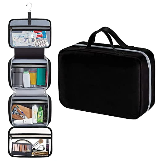 MOQ 1 PC China Factory Drop Ship Makeup Cosmetic Bag Hanging Travel toiletries Bag, Customized
MOQ 1 PC China Factory Drop Ship Makeup Cosmetic Bag Hanging Travel toiletries Bag, Customized