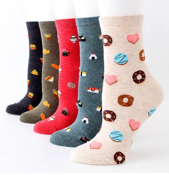 New Harajuku Kawaii Sushi Fruit Donuts Ice Cream Sandwich Funny Socks Women Creative Cartoon Food Socks Calcetines Mujer, As show picture
New Harajuku Kawaii Sushi Fruit Donuts Ice Cream Sandwich Funny Socks Women Creative Cartoon Food Socks Calcetines Mujer, As show picture