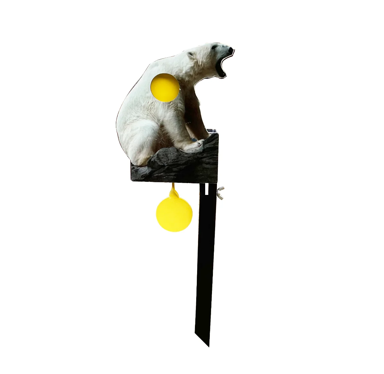 New arrival with portable design full metal construction pistol bb gun spinning shooting target, Black
New arrival with portable design full metal construction pistol bb gun spinning shooting target, Black