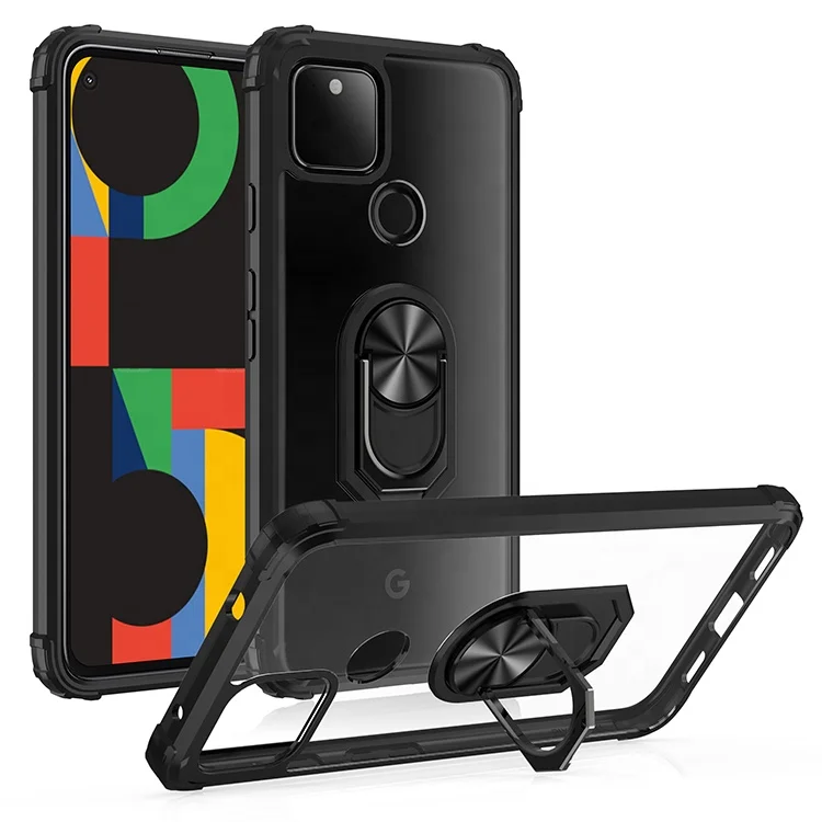 Stand Holder Cell Phone Case for Google Pixel 4A Clear PC Magnetic Suction Back Cover for Google Pixel 5XL, Black, blue, red, silver
Stand Holder Cell Phone Case for Google Pixel 4A Clear PC Magnetic Suction Back Cover for Google Pixel 5XL, Black, blue, red, silver