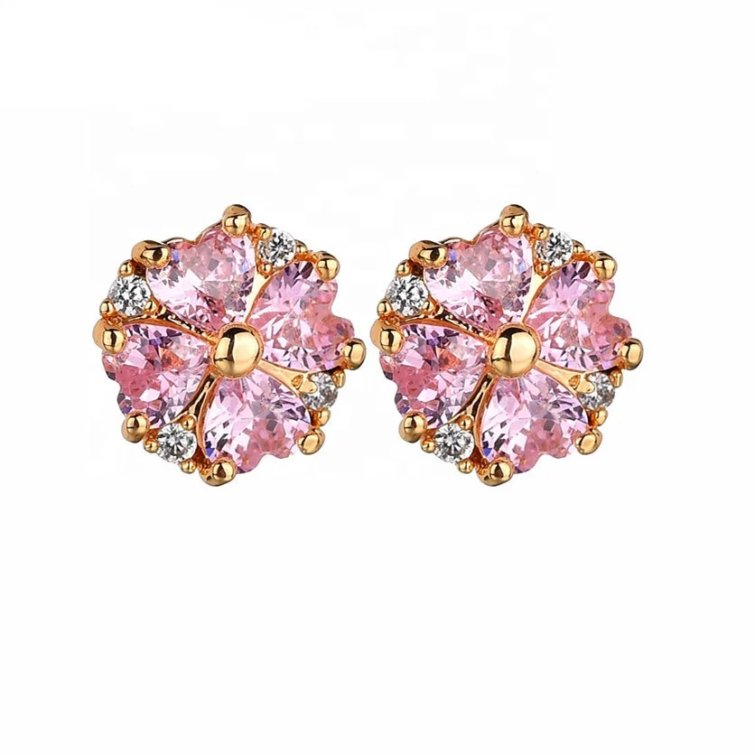 Fashion Jewellery Women Stud Jewelry Wholesale Plated Gold Flower Earring, As pictures
Fashion Jewellery Women Stud Jewelry Wholesale Plated Gold Flower Earring, As pictures