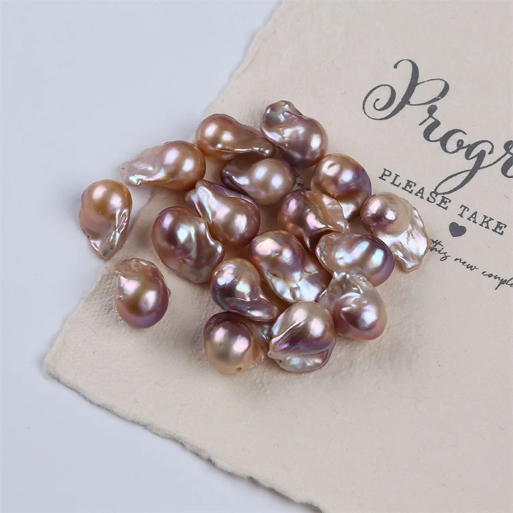 Wholesale Natural Freshwater Pearl Small Baroque Loose Beads Jewelry No Hole Purple 14-18mm
Wholesale Natural Freshwater Pearl Small Baroque Loose Beads Jewelry No Hole Purple 14-18mm