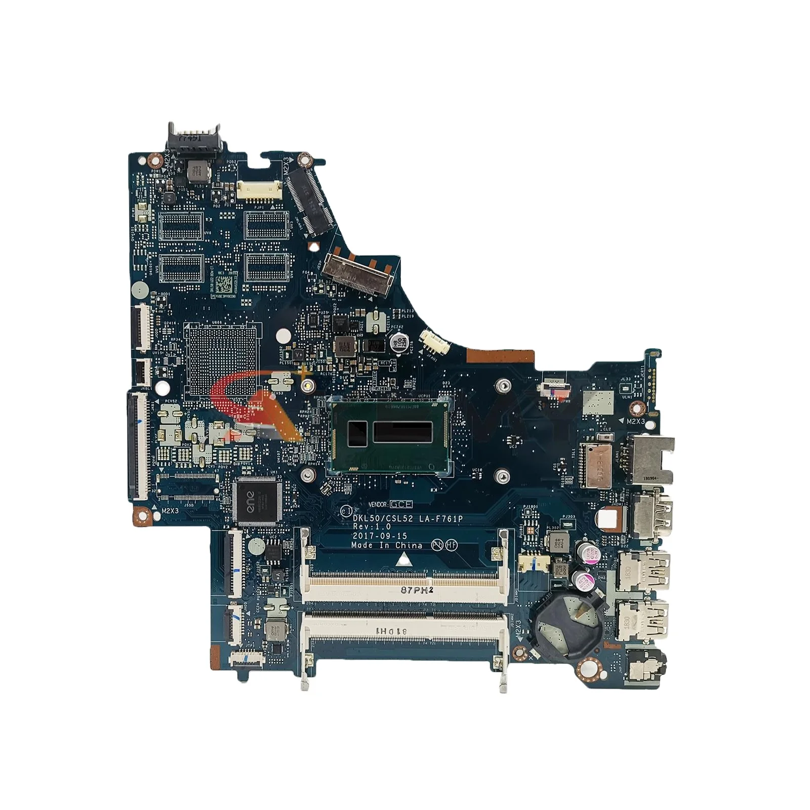 

Original For Hp 15-BS Laptop PC Motherboard DKL50/CSL52 LA-F761P L04451-601 i3-5005U DDR3L Notebook Mainboard Tested