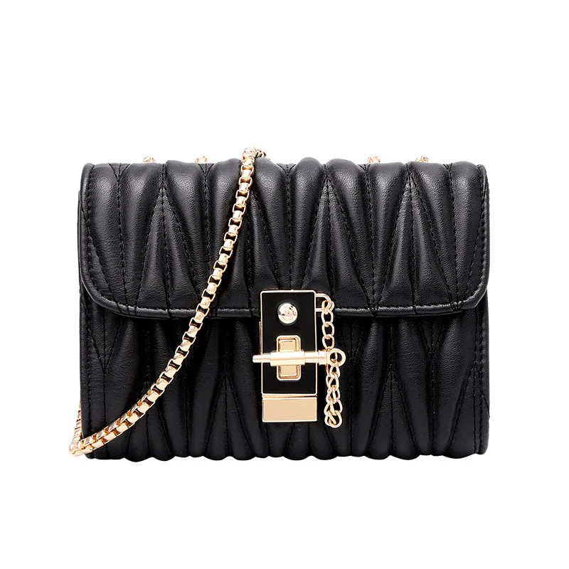 2021 fashion small square handbags women mini chain bags pu leather shoulder bag, As the picture
2021 fashion small square handbags women mini chain bags pu leather shoulder bag, As the picture