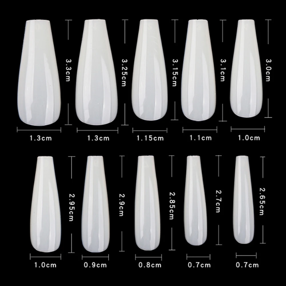 IMAGNIAL China Wholesale Good Quality 600pcs Transparent Natural Color ABS Flattop False Coffin Full Cover Nail Tips, Natural , transparent
IMAGNIAL China Wholesale Good Quality 600pcs Transparent Natural Color ABS Flattop False Coffin Full Cover Nail Tips, Natural , transparent