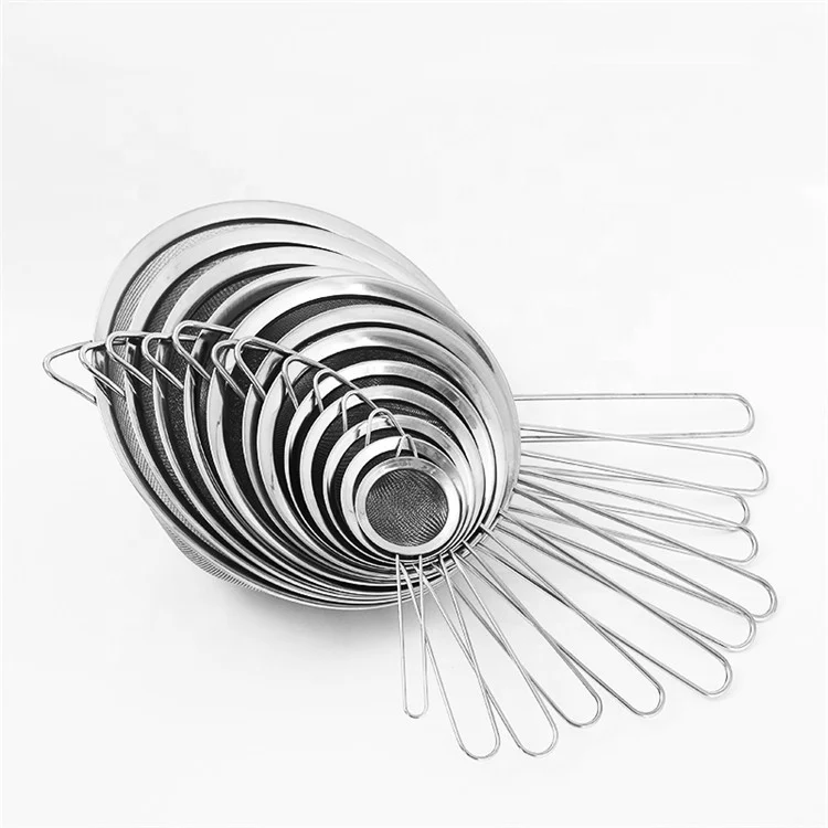 Kitchen Accessories Stainless Steel Kitchen Food Fine Mesh Strainer Spoons, Customized color
Kitchen Accessories Stainless Steel Kitchen Food Fine Mesh Strainer Spoons, Customized color