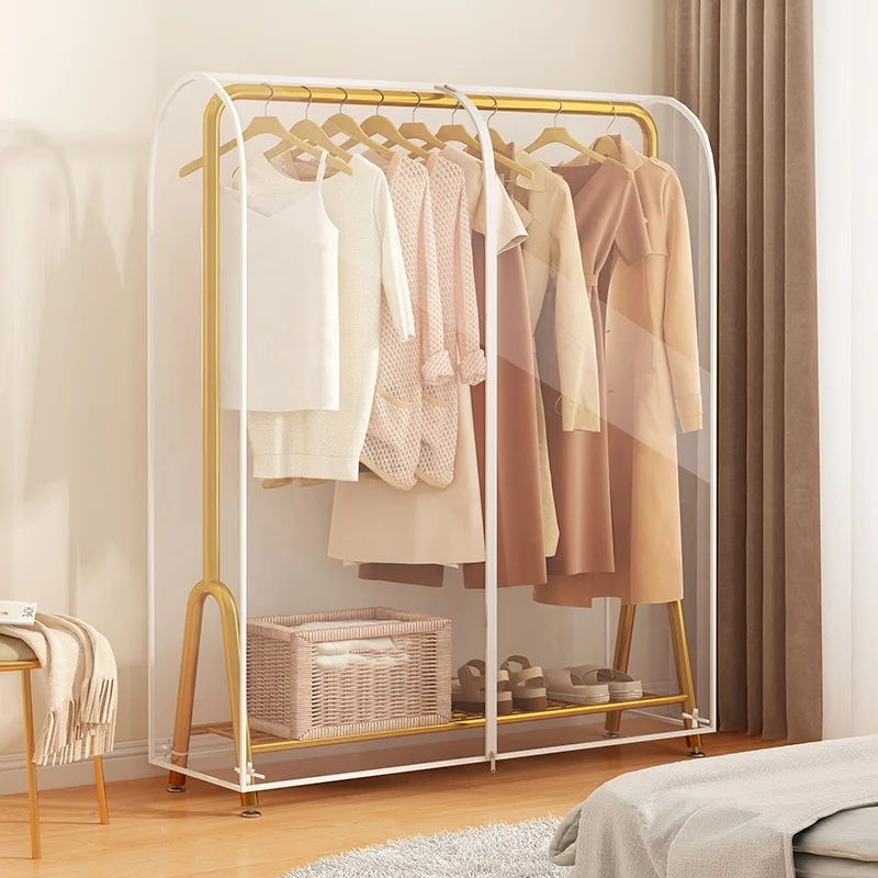 Clear Garment Rack Cover Dust-proof Clothes Rack Cover With 2 Durable Zipper Waterproof Clothes Dust Cover
Clear Garment Rack Cover Dust-proof Clothes Rack Cover With 2 Durable Zipper Waterproof Clothes Dust Cover