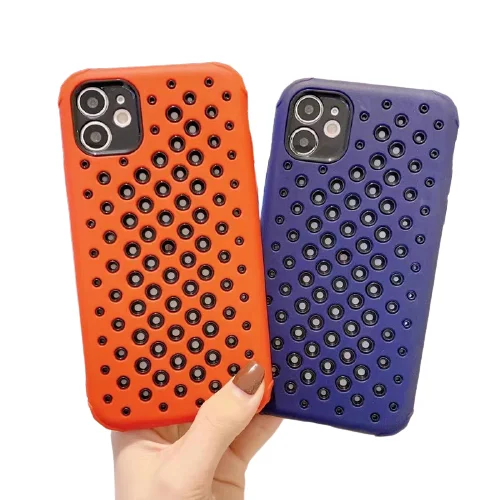 New models in 2021 Summer Mesh heat dissipation Cooling case for iPhone 12promax 11 XR xsmax 7 / 8
New models in 2021 Summer Mesh heat dissipation Cooling case for iPhone 12promax 11 XR xsmax 7 / 8