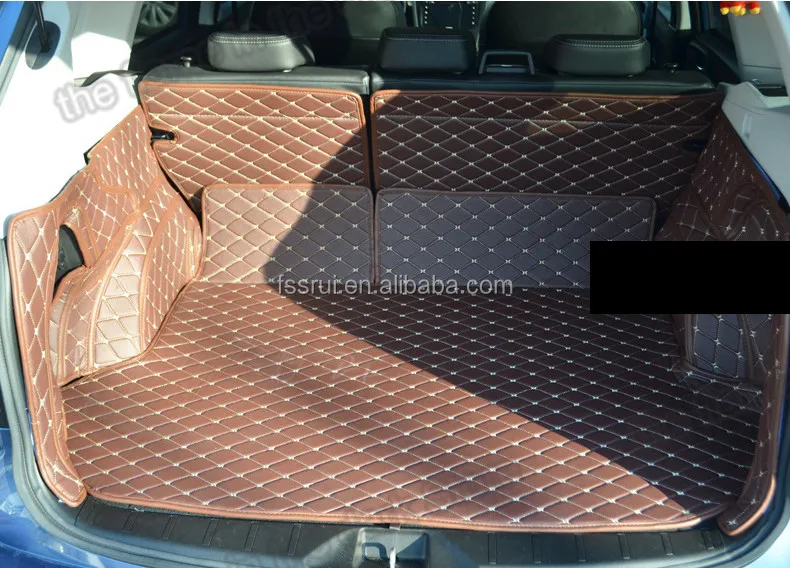 Lsrtw Fiber Leather Car Trunk Mat For For Subaru Forester