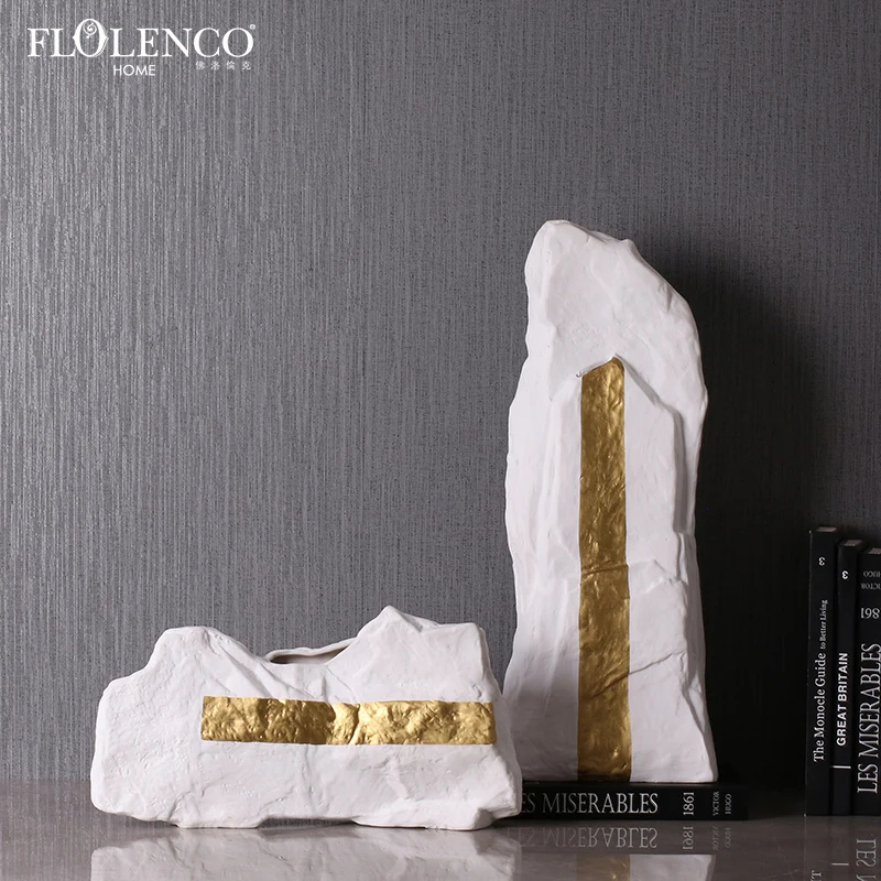 Nordic Modern Interior Indoor Decoration Creative Mountain Shape Flower Vase Big Stock Ceramic Vases, White&golden
Nordic Modern Interior Indoor Decoration Creative Mountain Shape Flower Vase Big Stock Ceramic Vases, White&golden