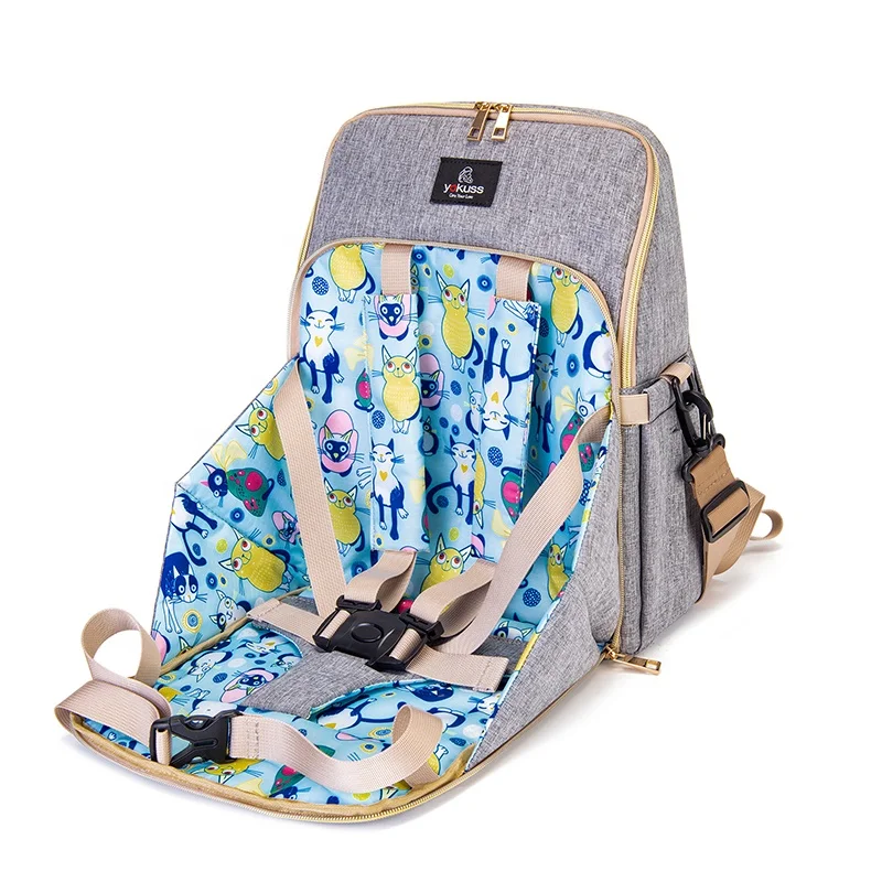 OSOCE M37 Customize Wholesale Portable Travel Waterproof Foldable Baby Backpack Bag Diaper Backpack Bag With safety seat
OSOCE M37 Customize Wholesale Portable Travel Waterproof Foldable Baby Backpack Bag Diaper Backpack Bag With safety seat