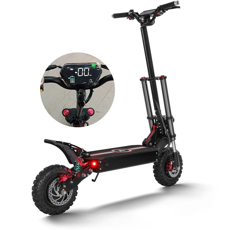 Longer range 60v 3200 watts dual motor scooters and electric scooters with color display
Longer range 60v 3200 watts dual motor scooters and electric scooters with color display