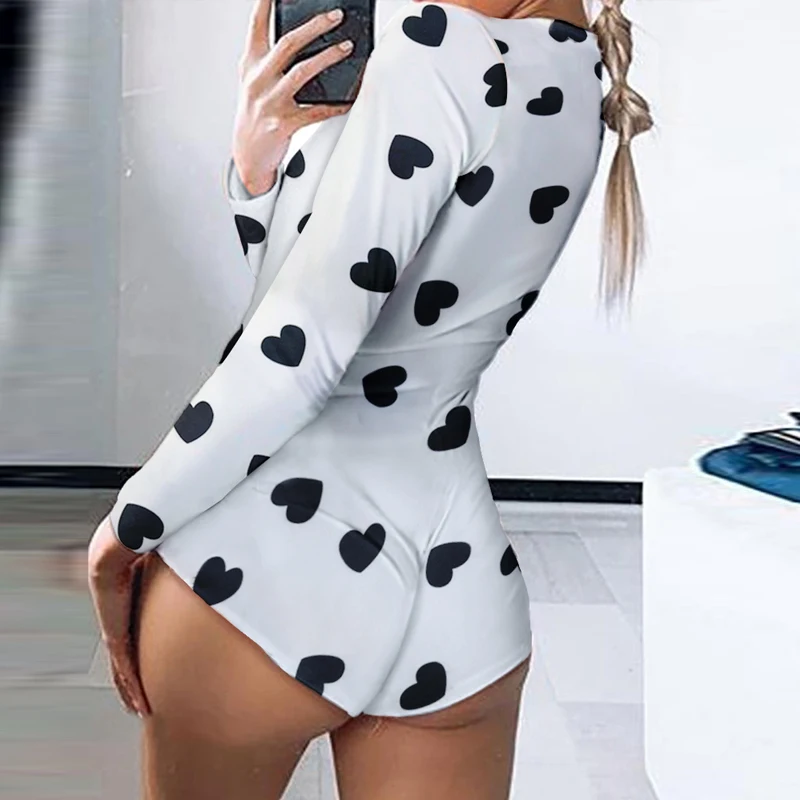 2020 Wholesale romper pajamas nightwear black heart sleep wear onesie womens adult sexy one piece onesie for women
2020 Wholesale romper pajamas nightwear black heart sleep wear onesie womens adult sexy one piece onesie for women