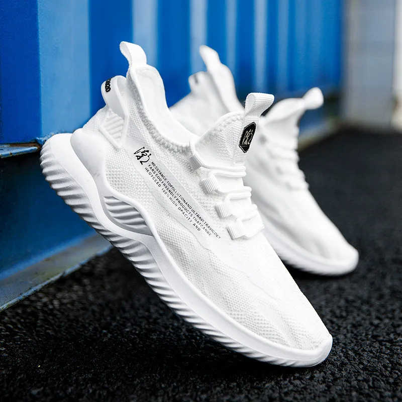 New Fashion Breathable Mesh Upper Material Soft Elastic Band sport Shoes Casual Cool Men Running Sneaker
New Fashion Breathable Mesh Upper Material Soft Elastic Band sport Shoes Casual Cool Men Running Sneaker