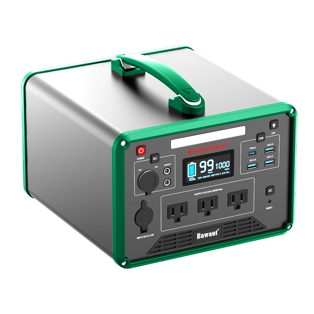 US stock 1000W 1280Wh Portable 12v Power Supply For Camping Outdoor Laptop Lifepo4 Battery Family
US stock 1000W 1280Wh Portable 12v Power Supply For Camping Outdoor Laptop Lifepo4 Battery Family