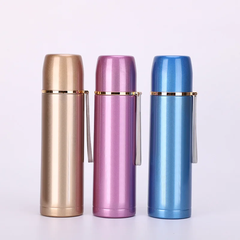 Wholesale Customized Double Walled Insulated Stainless Steel Bottle Bullet Vacuum Flask For Hot Drinking
Wholesale Customized Double Walled Insulated Stainless Steel Bottle Bullet Vacuum Flask For Hot Drinking