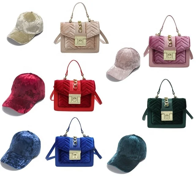 Fashion Velvet Hand Bags Women Handbags Ladies Shoulder Designer Fall Hats Purses and Handbags Set for Women, Customized color
Fashion Velvet Hand Bags Women Handbags Ladies Shoulder Designer Fall Hats Purses and Handbags Set for Women, Customized color