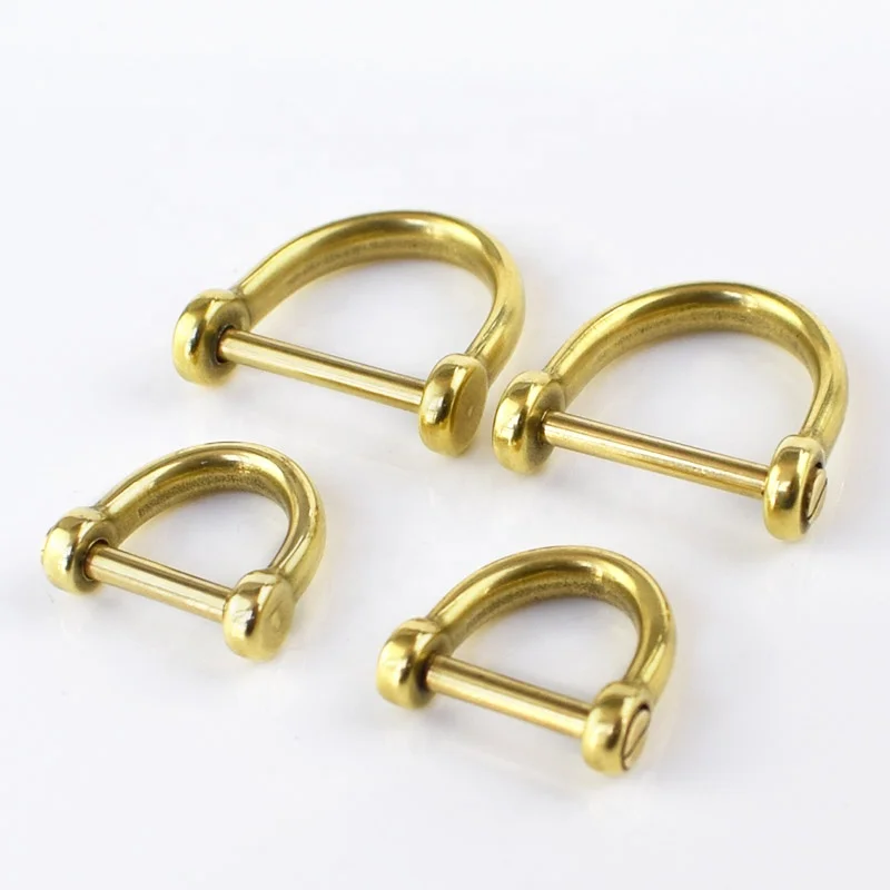 Meetee KY923 Handbag Brass Parts Strap Connector Accessories D Ring Removable Bag Buckles
Meetee KY923 Handbag Brass Parts Strap Connector Accessories D Ring Removable Bag Buckles