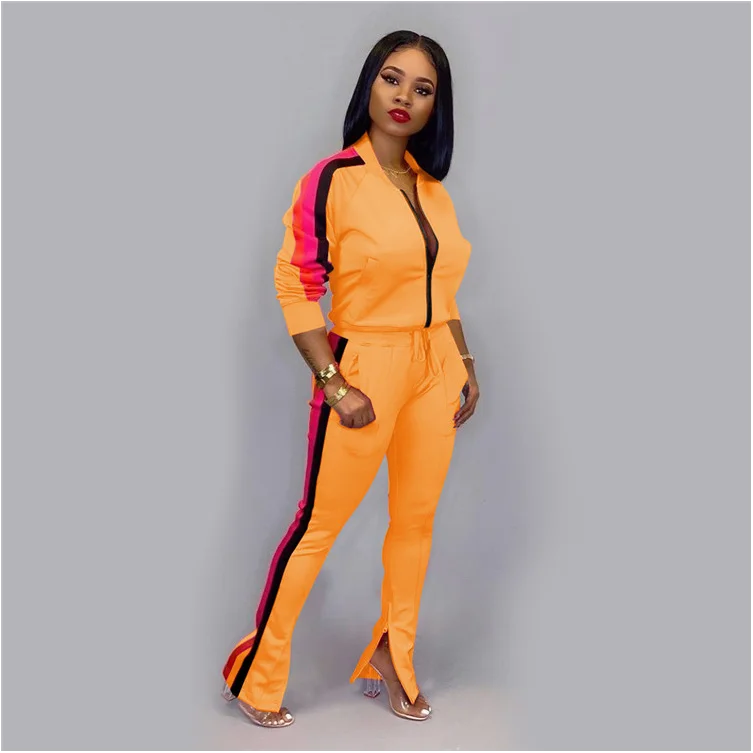 hot sale 2020 2 piece set women patchwork two piece set zipper pant legs women clothing set
hot sale 2020 2 piece set women patchwork two piece set zipper pant legs women clothing set