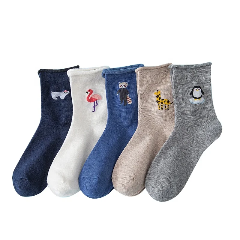 Lady flamingo socks rib top in stock cotton socks women vivid color socks, Custom color
Lady flamingo socks rib top in stock cotton socks women vivid color socks, Custom color
