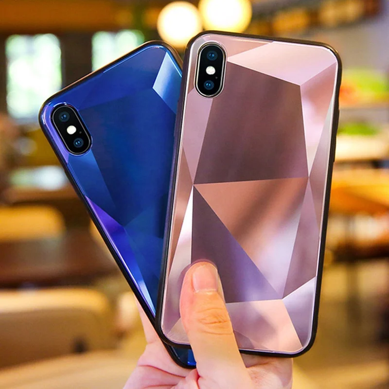 3D Mirror Diamond Soft Case for iPhone 12 11 Pro XR XS Max Phone Cases for iPhone 6S 7 8 Plus Prism Laser Gradient Back Cover
3D Mirror Diamond Soft Case for iPhone 12 11 Pro XR XS Max Phone Cases for iPhone 6S 7 8 Plus Prism Laser Gradient Back Cover
