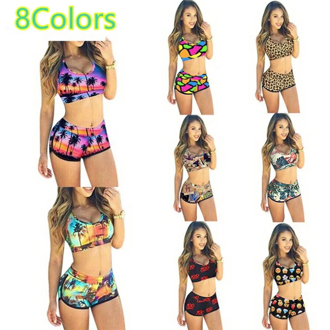 Clothing Vendor 2020 swimwear Fashion Short Sleeve Crop Top Waist Bottoms Two Piece Swimwear Women Swimsuit Water Sports Bikini
Clothing Vendor 2020 swimwear Fashion Short Sleeve Crop Top Waist Bottoms Two Piece Swimwear Women Swimsuit Water Sports Bikini