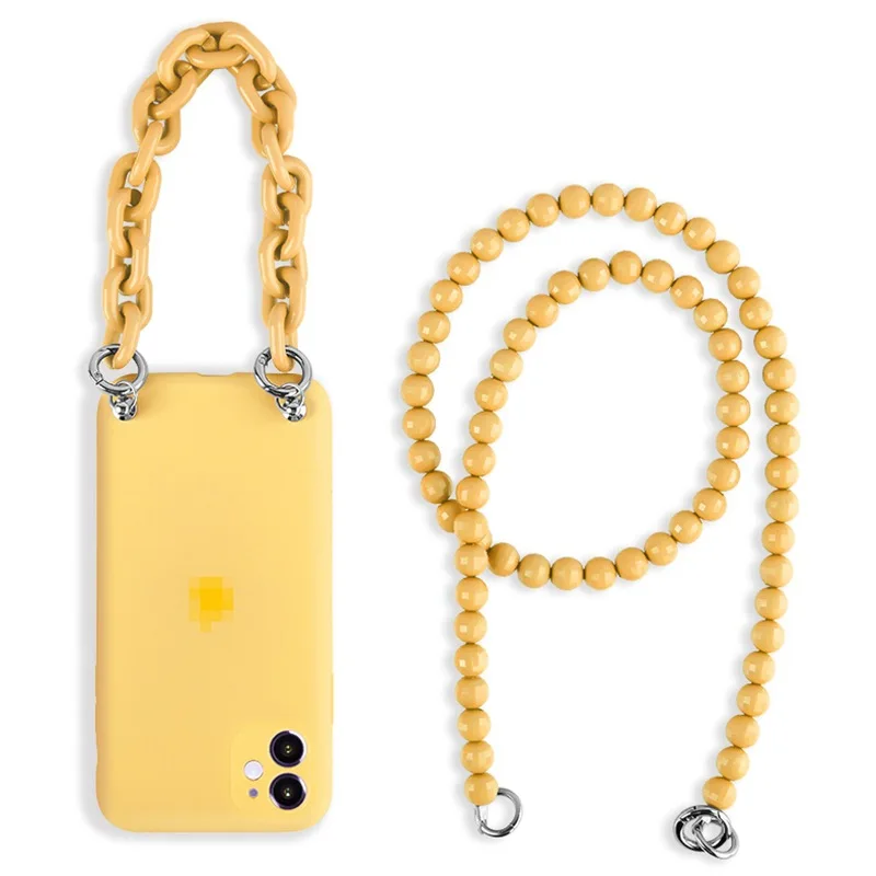ZONESIN 2021 New DIY Acrylic Crossbody Phone Case Strap Universal Necklace Phone Bead Chain, 11 colors in stock
ZONESIN 2021 New DIY Acrylic Crossbody Phone Case Strap Universal Necklace Phone Bead Chain, 11 colors in stock