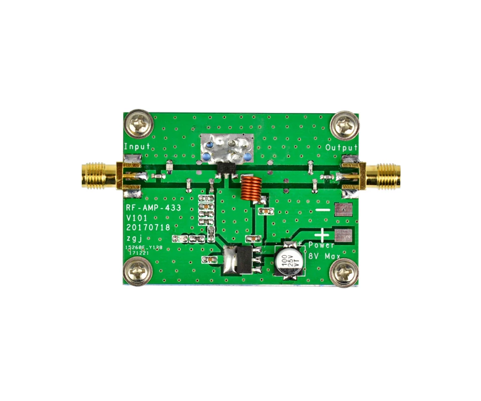 433mhz 8w Power Amplifier Board Rf Hf High Frequency Amplifiers Digital