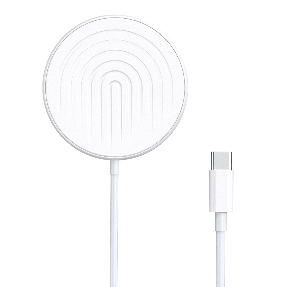 Magnet Wireless Charger 15 W Fast Charging USB C Port Magnetic 15w Max Wireless Charger Pad
Magnet Wireless Charger 15 W Fast Charging USB C Port Magnetic 15w Max Wireless Charger Pad