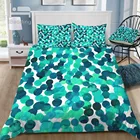 Gracie Spot Aqua Bedding Set crib bedding set 100% cotton organic