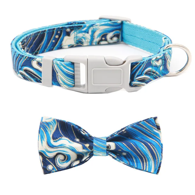 Wholesale Design Adjustable Floral Tie Set Pet Cat Dog Bow Collars With Bows and Buckle
Wholesale Design Adjustable Floral Tie Set Pet Cat Dog Bow Collars With Bows and Buckle