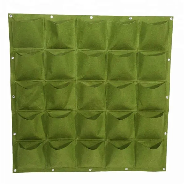 25 Pocket Wall Balcony Herbs Indoor Vertical Garden Hanging Outdoor Felt Planter Bag, Black or green
25 Pocket Wall Balcony Herbs Indoor Vertical Garden Hanging Outdoor Felt Planter Bag, Black or green
